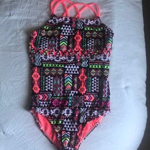 Justice Kids One Piece Swimsuit